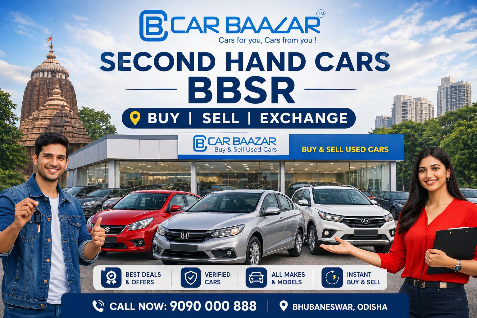 second hand car bbsr